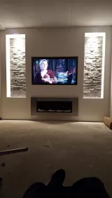 Steenstrip met LED verlichting